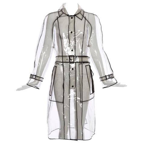 prada pvc coat|prada coat women's sale.